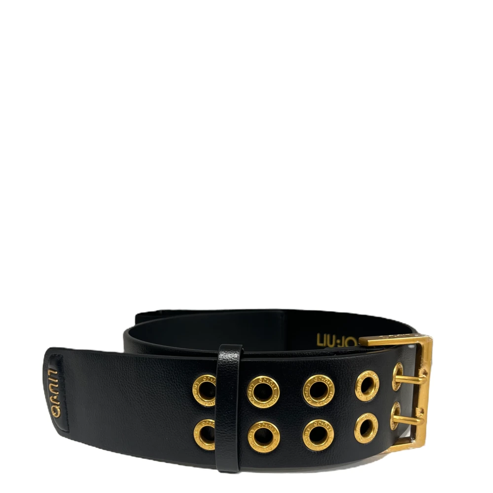 Liu Jo Stijlvolle Brede Oogjes Riem Black Dames