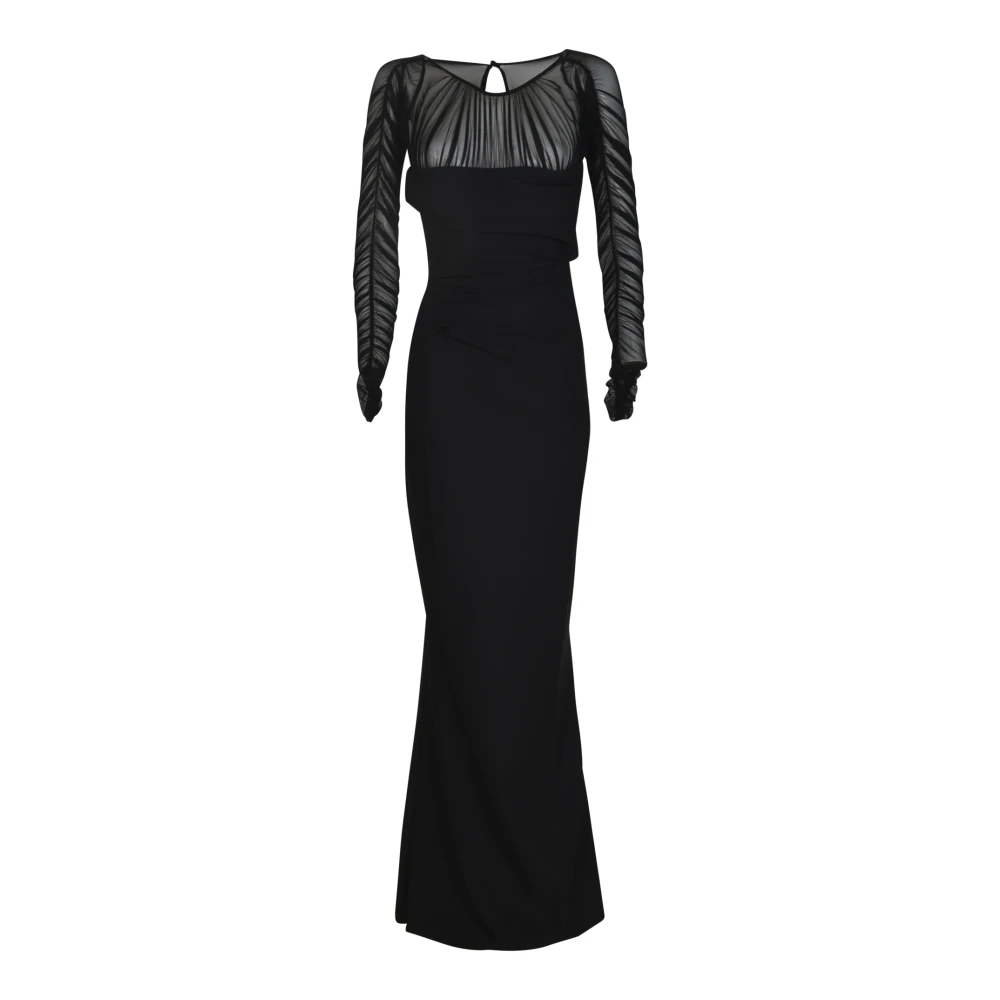 Chiara Boni Zwarte Petite Robe Jurk Black Dames