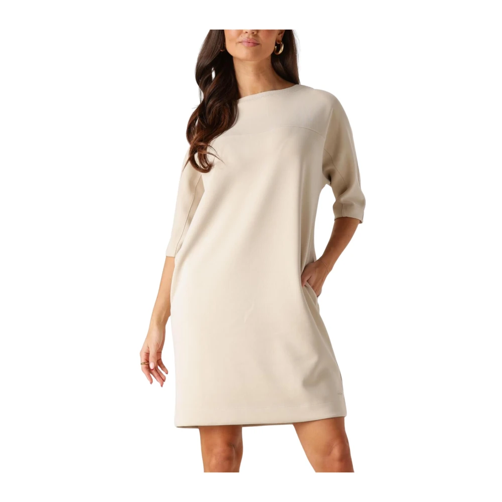 Moscow Beige Mini Jurk 66-06-jurre Beige Dames