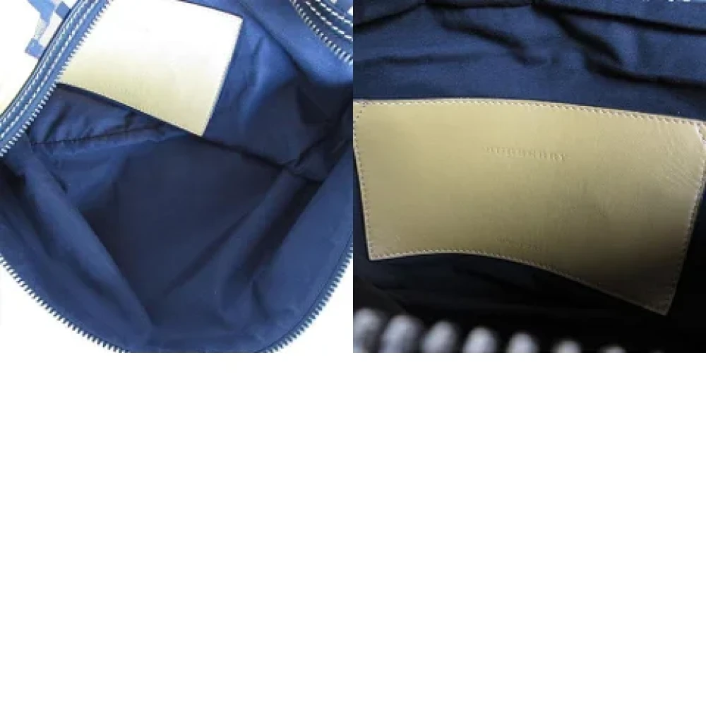 Burberry Vintage Pre-owned Fabric crossbody-bags Beige Dames