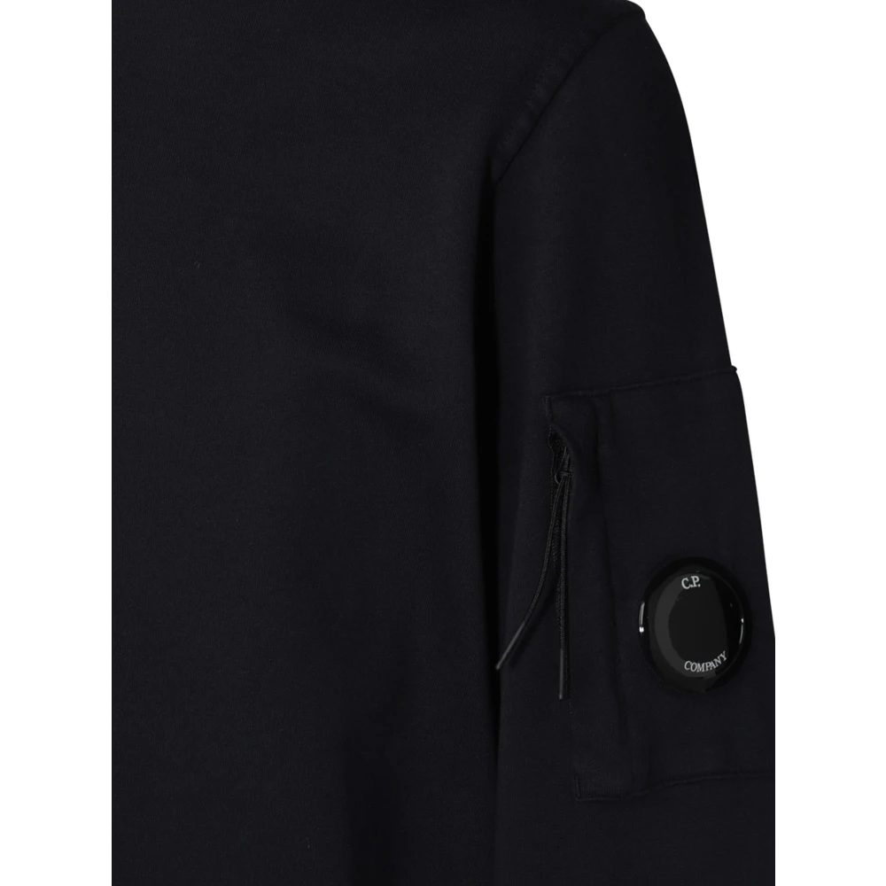 C.P. Company Blauwe Crewneck Sweatshirt met Lenszak Blue Heren