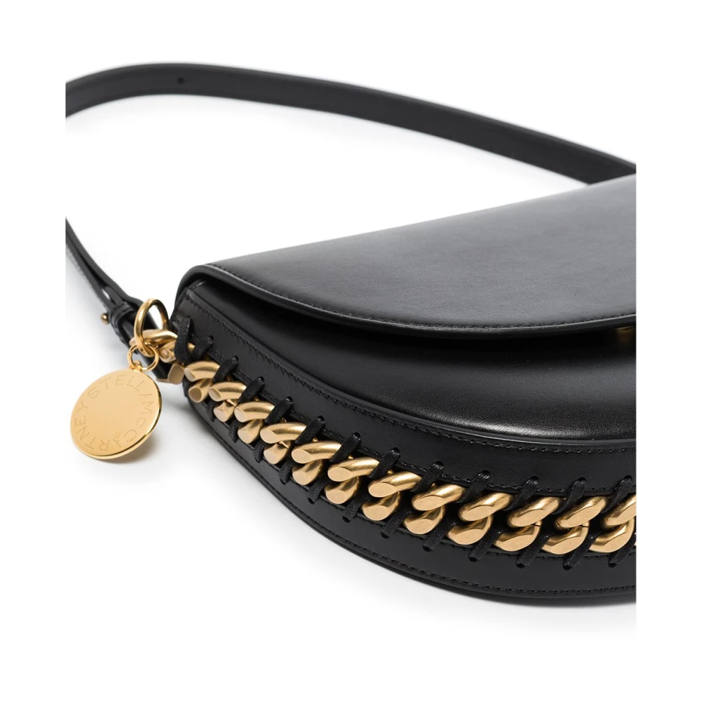 Stella Mccartney Zwarte Frayme Schoudertas Black Dames