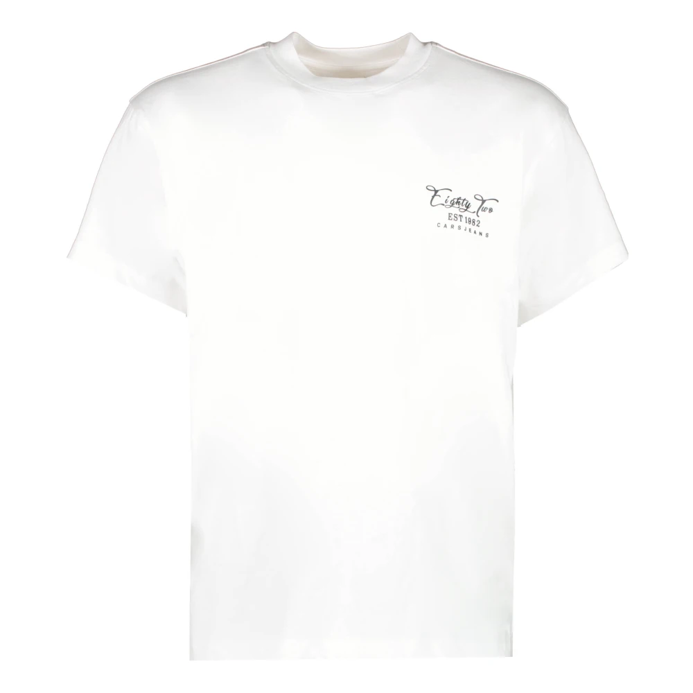 Cars Mezzo TS Backprint White T-shirt White Heren