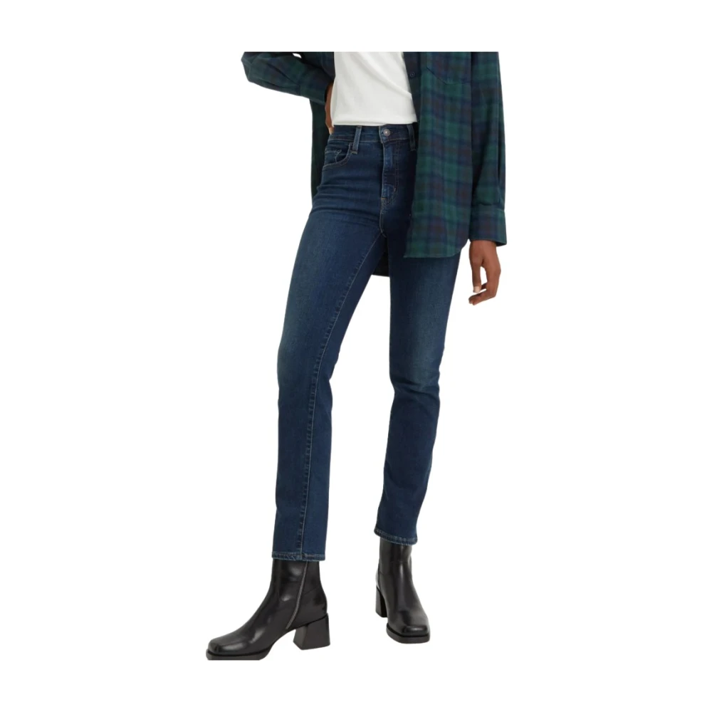 Levi's Vrouw Blauw Jeans Dames, W25 L30, Denim, Slim-Fit Jeans