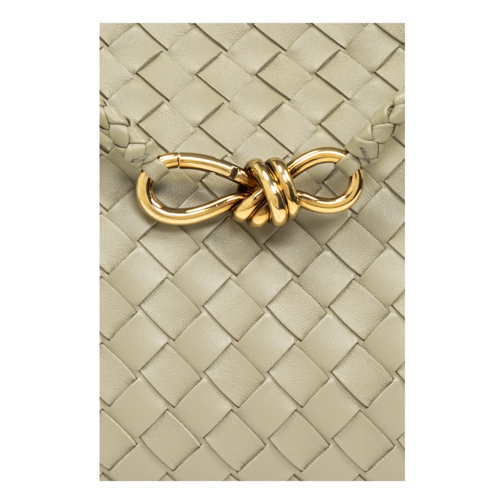 Bottega Veneta Kleine Andiamo Schoudertas Green Dames