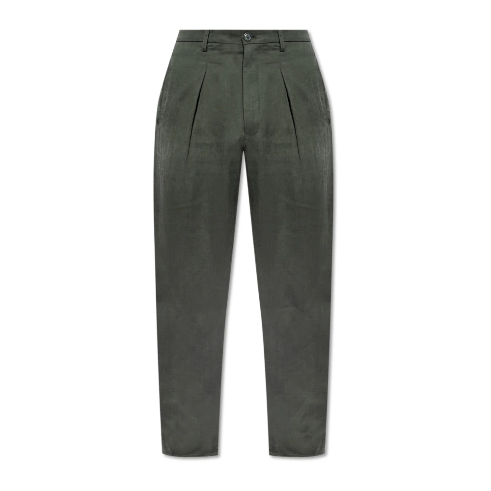 Trousers > Wide Trousers - - Giorgio Armani - Modalova