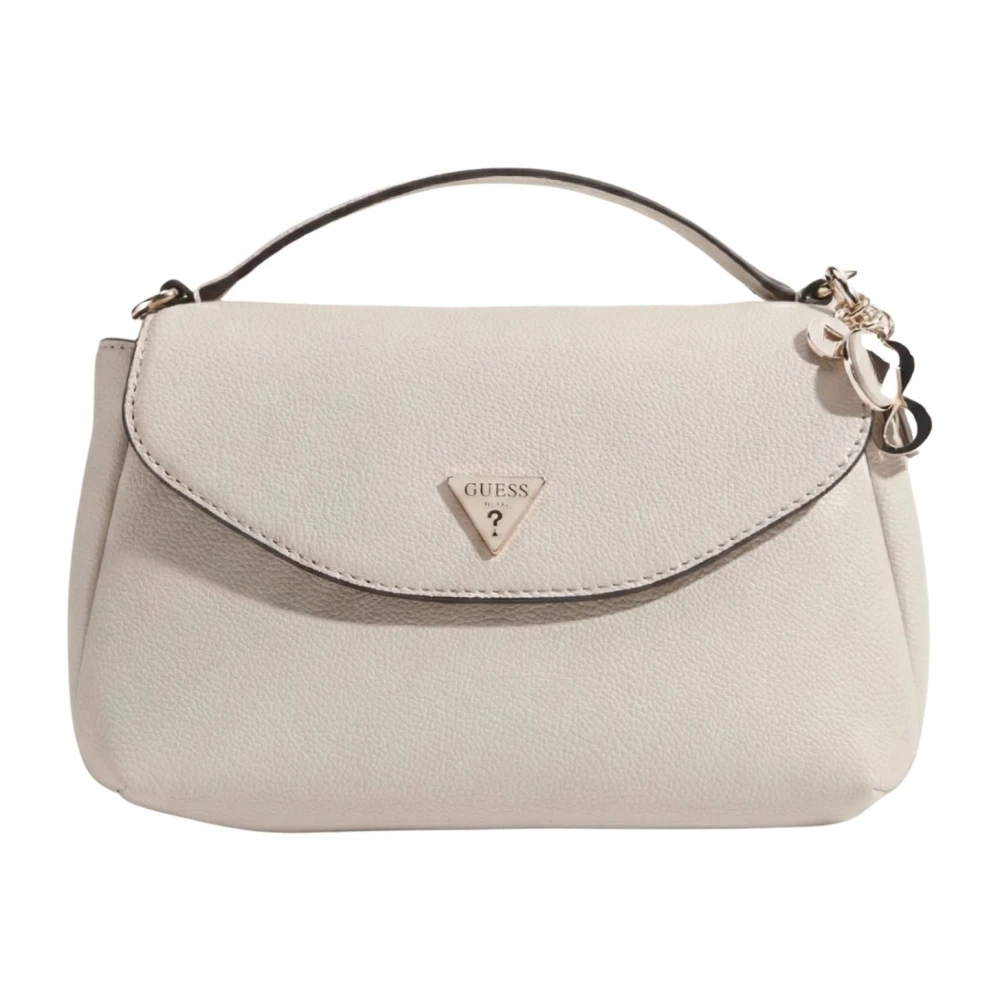 Guess Women's Brown Anadela 3-Compartment Satchel - Handbags - One Size - Bags