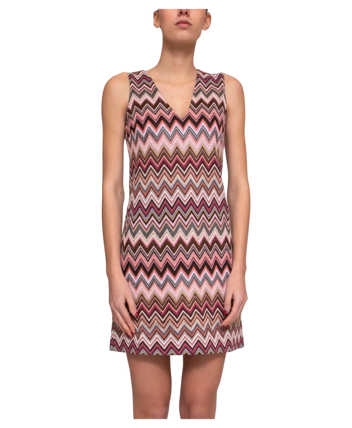 robe-midi-sans-manches-zig-zag