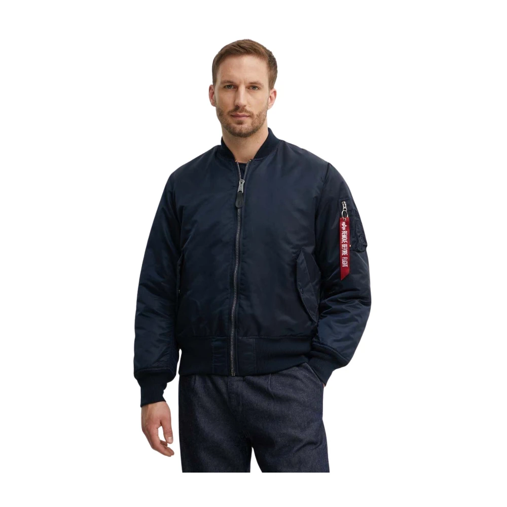 Alpha Industries Donna Blu - Ma-1 Heritage Bomber Jacket - Jackets - M - Immagine 3