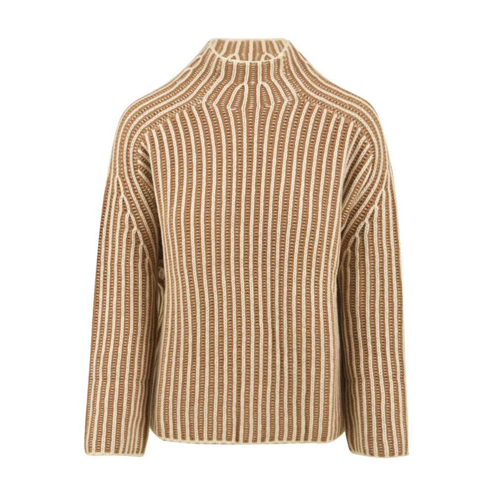 Aspesi Women's Brown Turtleneck Jumper - Turtlenecks - Xs - Knitwear