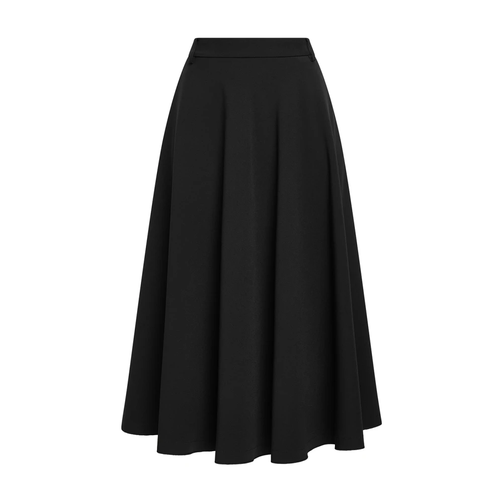Maliparmi Gedrukte Midi-Lengte Cady Rok met Rits Black Dames
