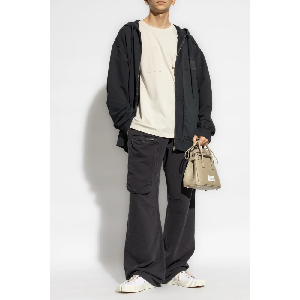 MM6 Maison Margiela T-shirt met zakken Beige Heren