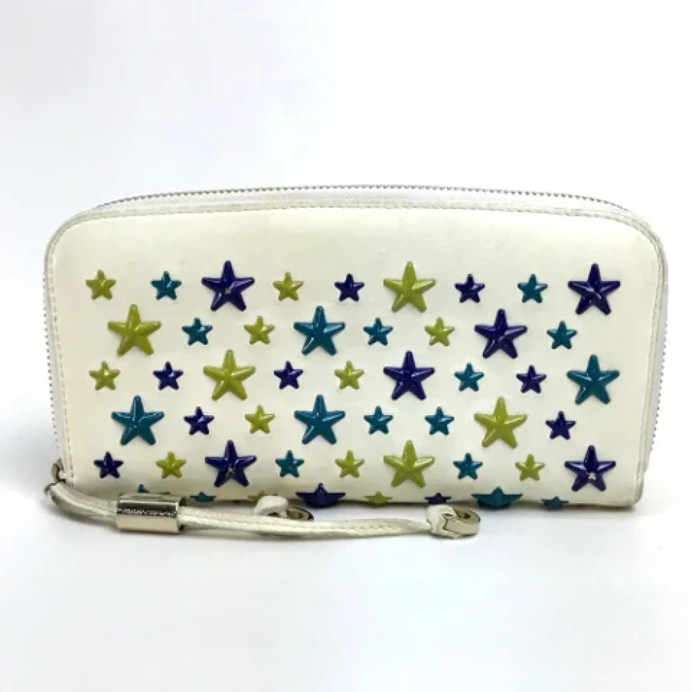 Jimmy Choo Pre-owned Leather wallets Multicolor Dames