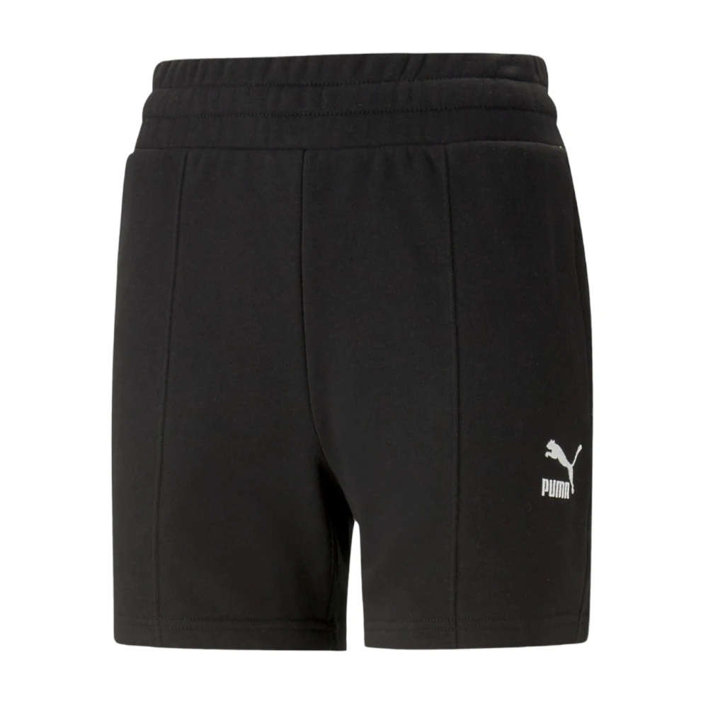 Puma Klassieke Pintuck Shorts Black Dames