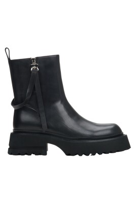 black-leather-ankle-boots-with-decorative-strap