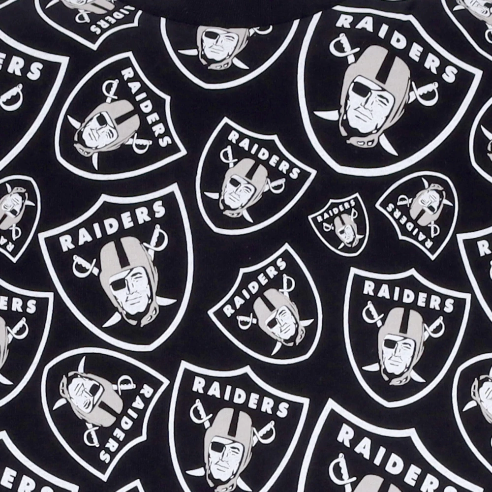 new era Lasrai Raiders All Over Print Tee Black Heren