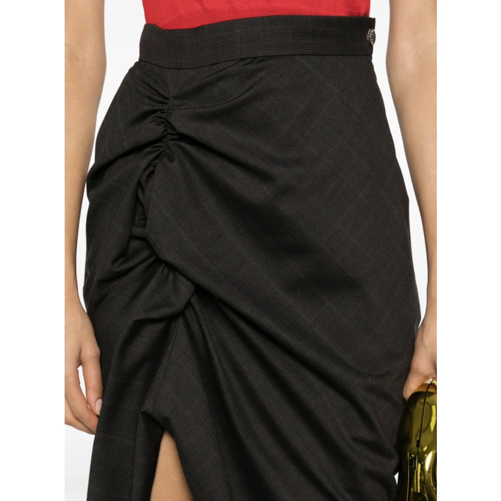 Vivienne Westwood Bruine Panther Rok Brown Dames