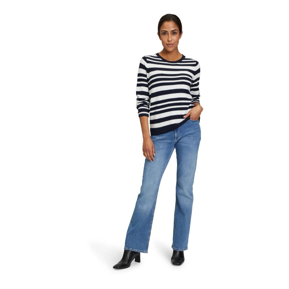 Betty Barclay Gestreepte Gebreide Trui Multicolor Dames
