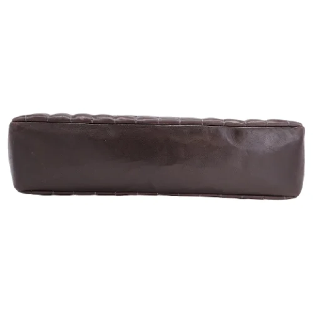 Chanel Vintage Pre-owned Leather chanel-bags Brown Dames
