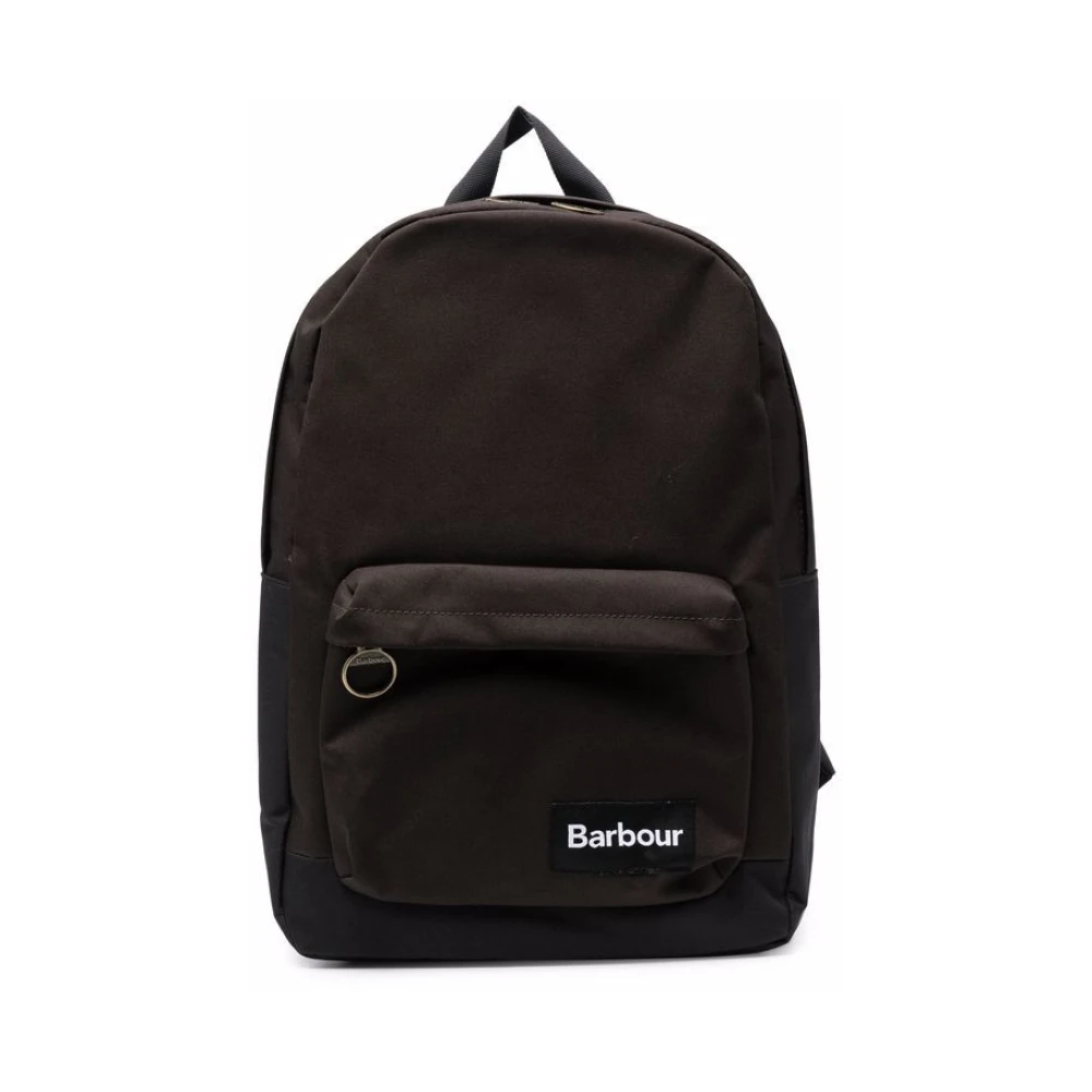 Barbour Blauwe Rugzak met Logopatch Blue Heren