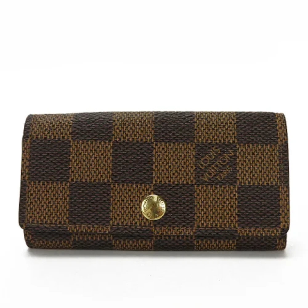 Louis Vuitton Vintage Pre-owned Canvas key-holders Brown Dames