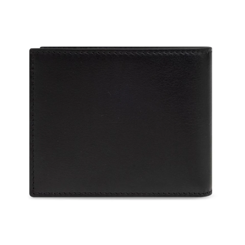 alexander mcqueen Zwarte Portemonnees voor Mannen Black Heren