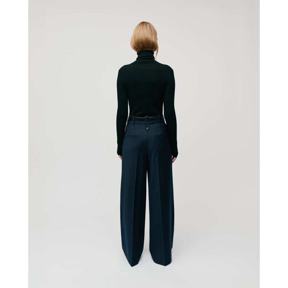 IVY OAK Zachte Turtle Neck Gebreide Trui Black Dames