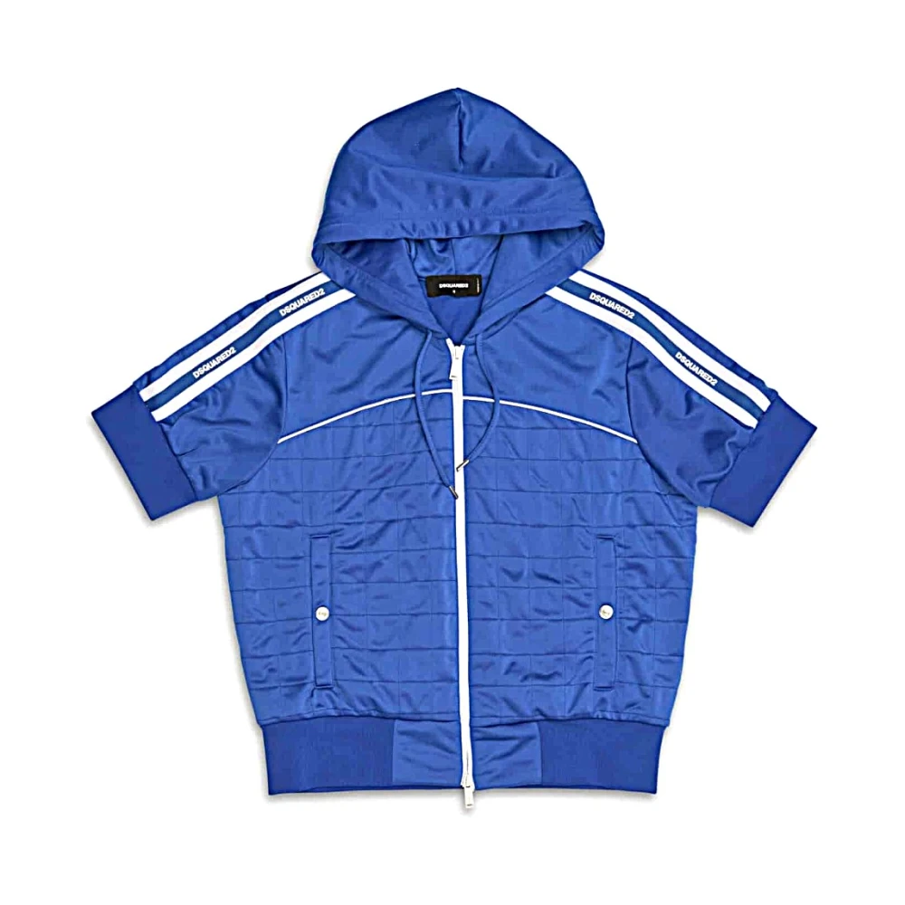 Dsquared2 Men's Blue Stylish Knitwear Jumper - Light Jackets - L - Jackets