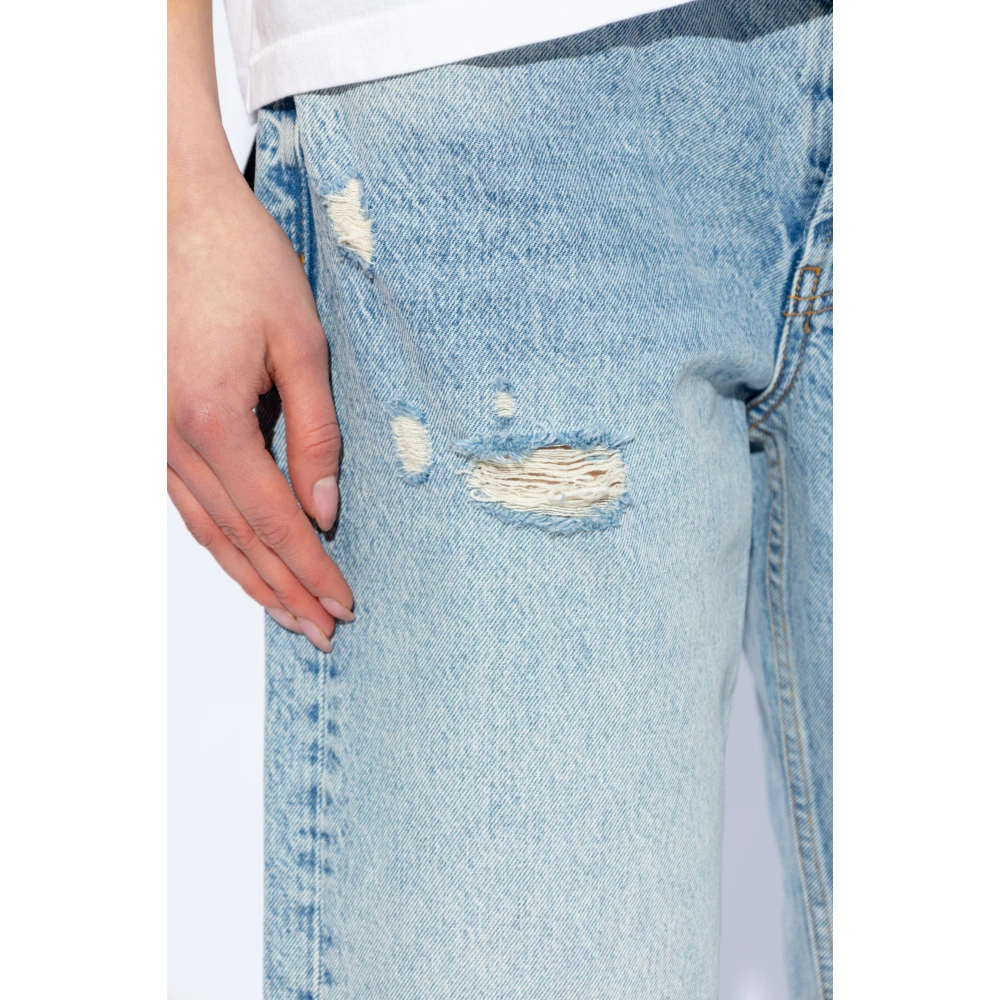 Anine Bing Gavin relaxte rechte jeans Blue Dames