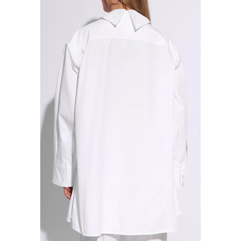 Jil Sander Oversized shirt White Dames