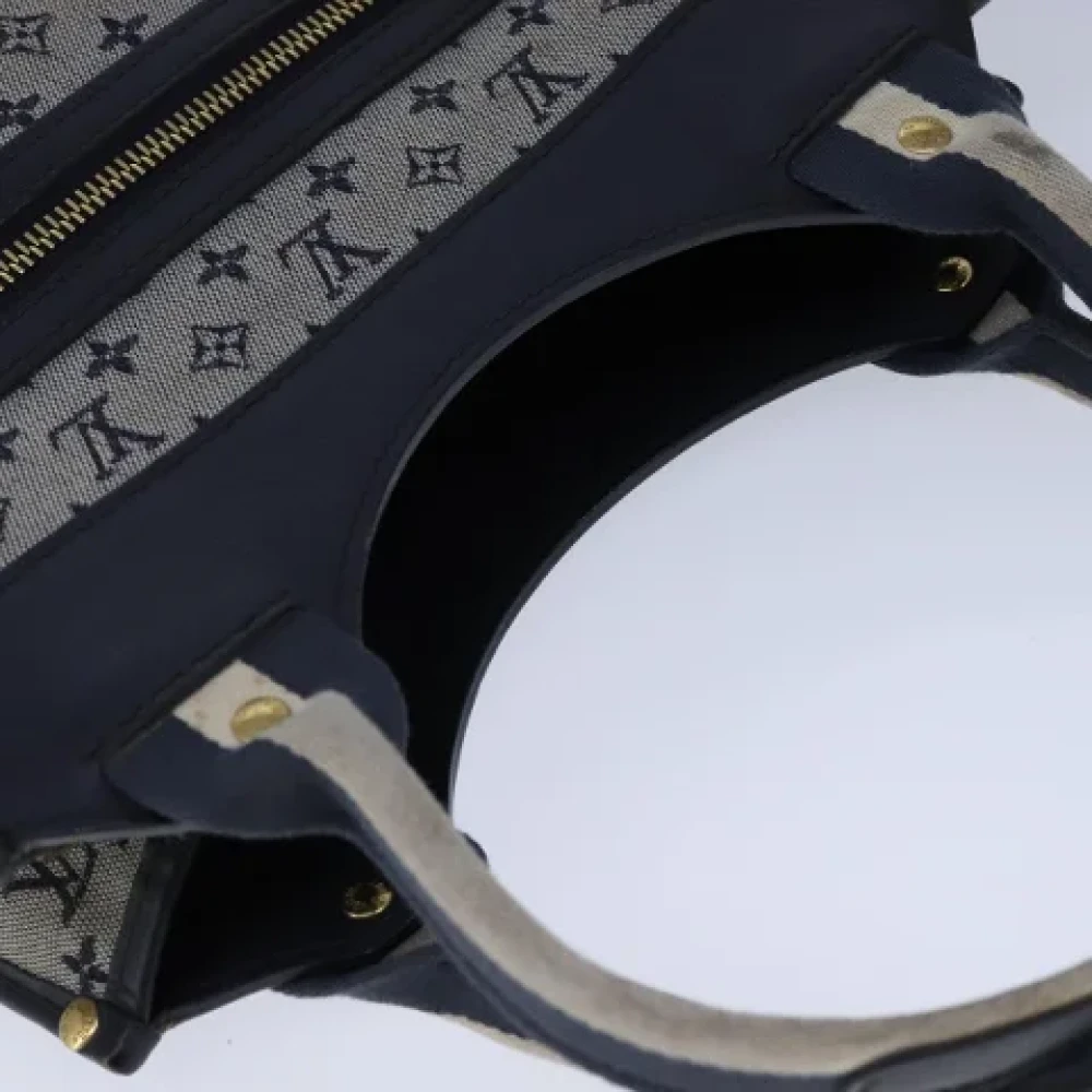 Louis Vuitton Vintage Pre-owned Canvas handbags Blue Dames