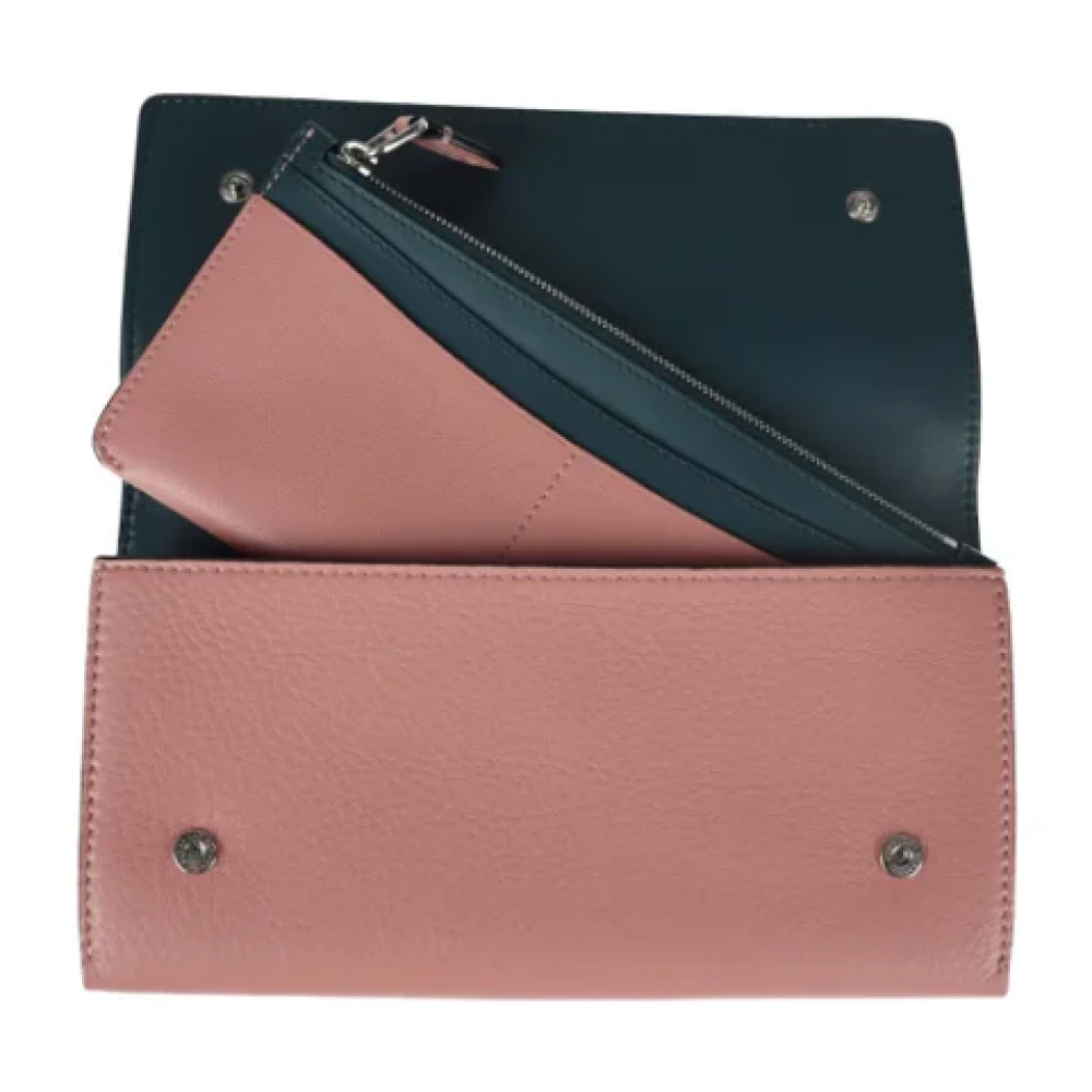 Burberry Vintage Pre-owned Leather wallets Pink Dames