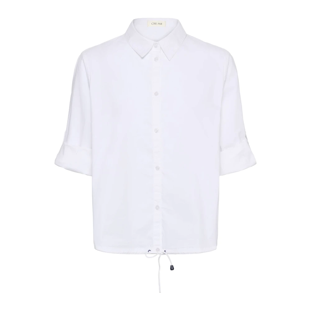 Cream Women's White Shirts - Shirts - S - Blouses & Shirts