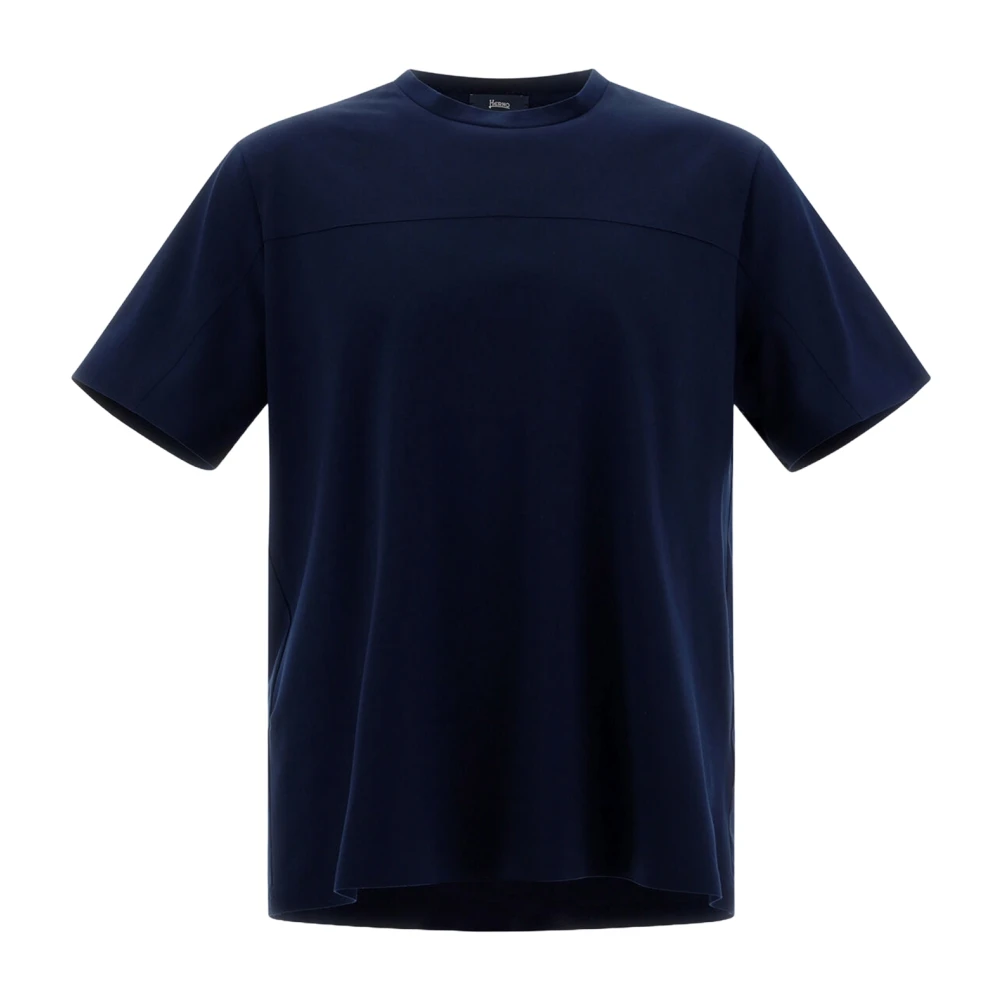 Herno - Tops > T-Shirts - Blue - Herno - Modalova