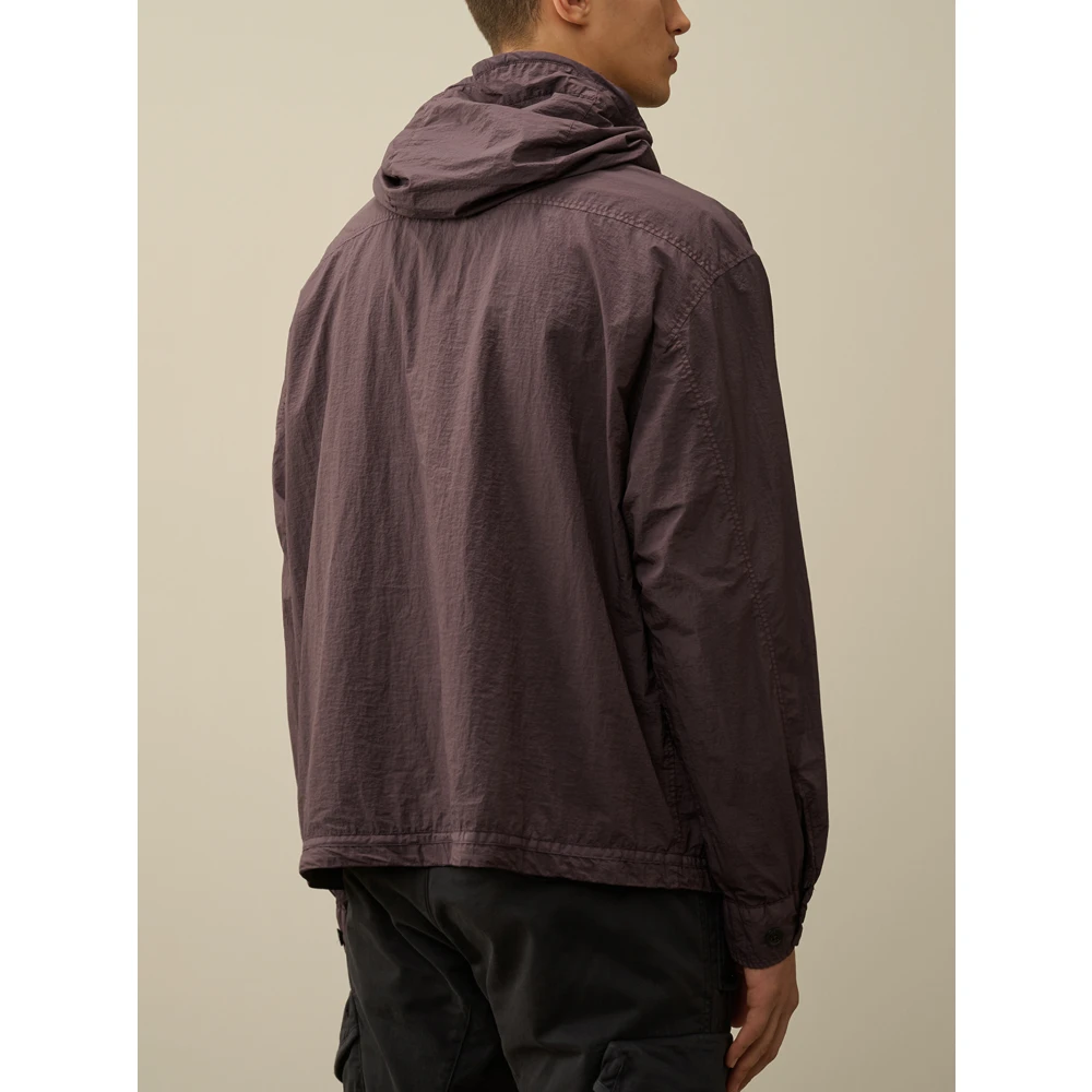 C.P. Company Overshirt Jas voor Mannen Brown Heren