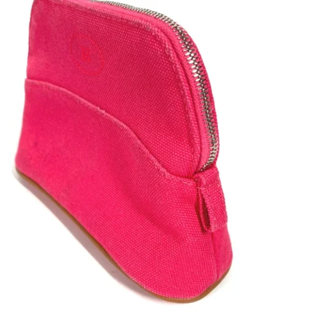 Hermès Vintage Pre-owned Fabric pouches Pink Dames