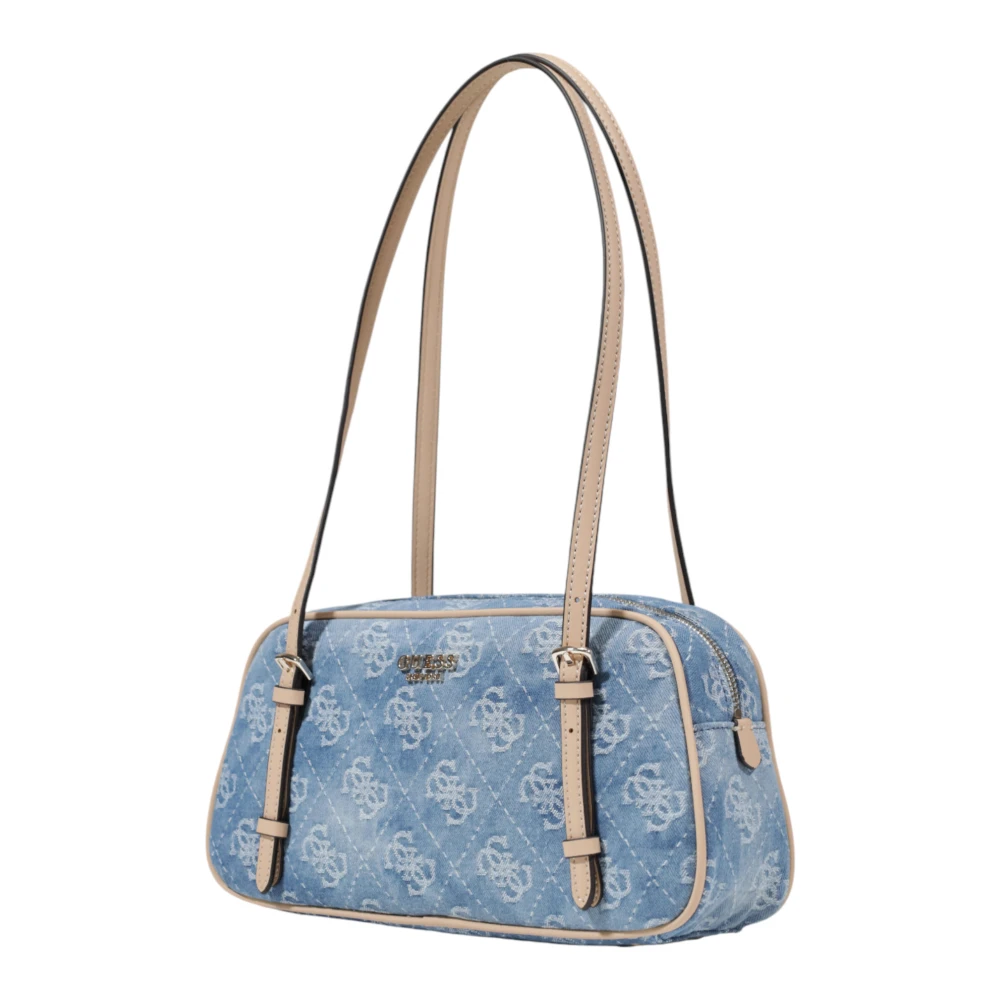 Guess Stijlvolle Middelgrote Tassen Collectie Blue Dames