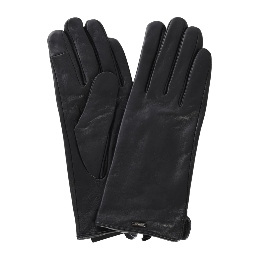 Redskins Leren Handschoenen Christie Zwart Black Unisex