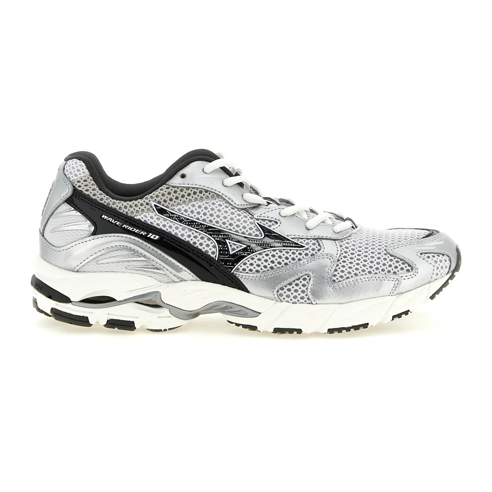 Mizuno Wave Rider 10 Trainers - Male - Running Shoes - Gray - 7 Uk - Sport