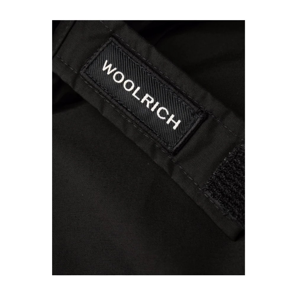 Woolrich Zwarte Jas Black Heren