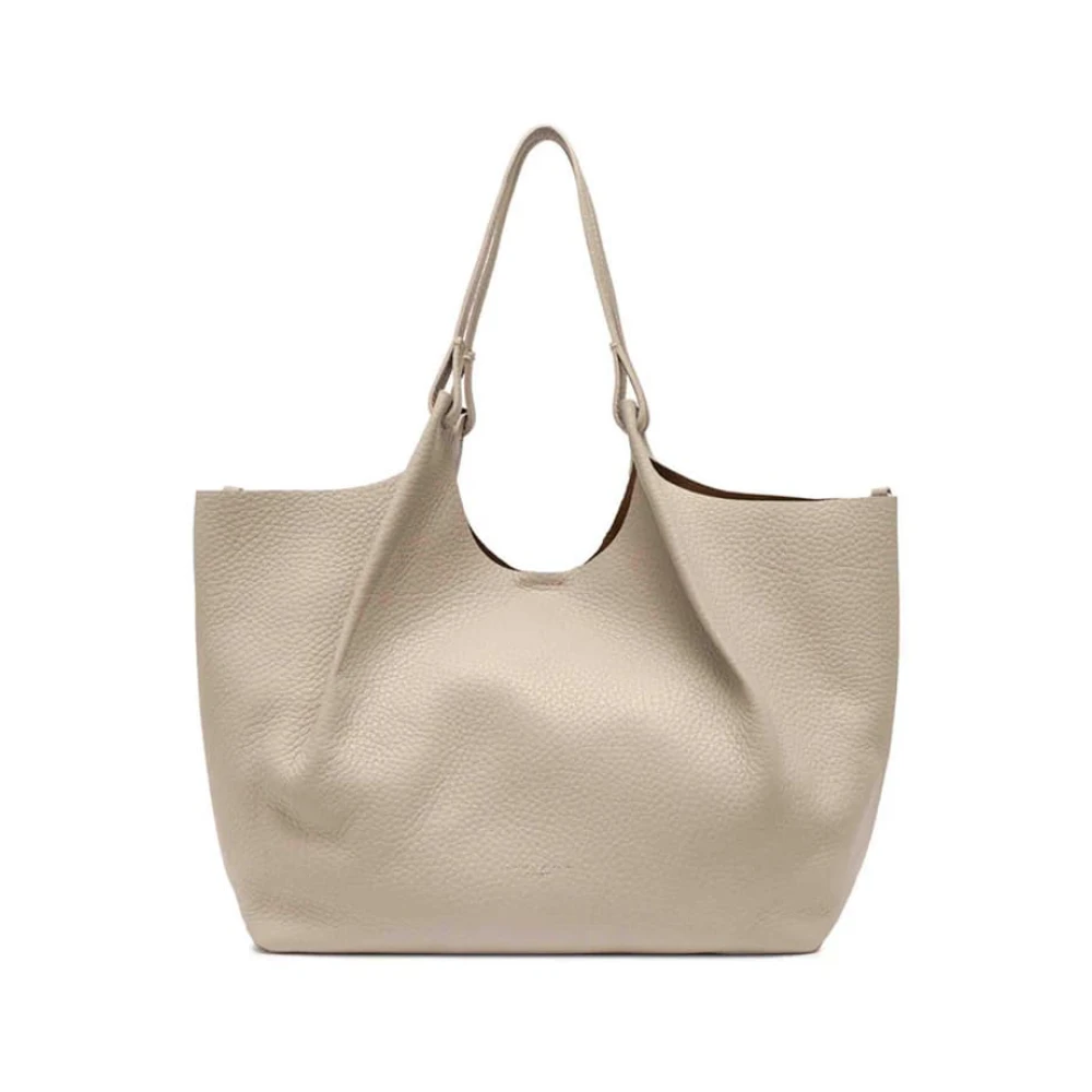 Gianni Chiarini Luxe Schoudertas Lamb Castoro Brown Dames
