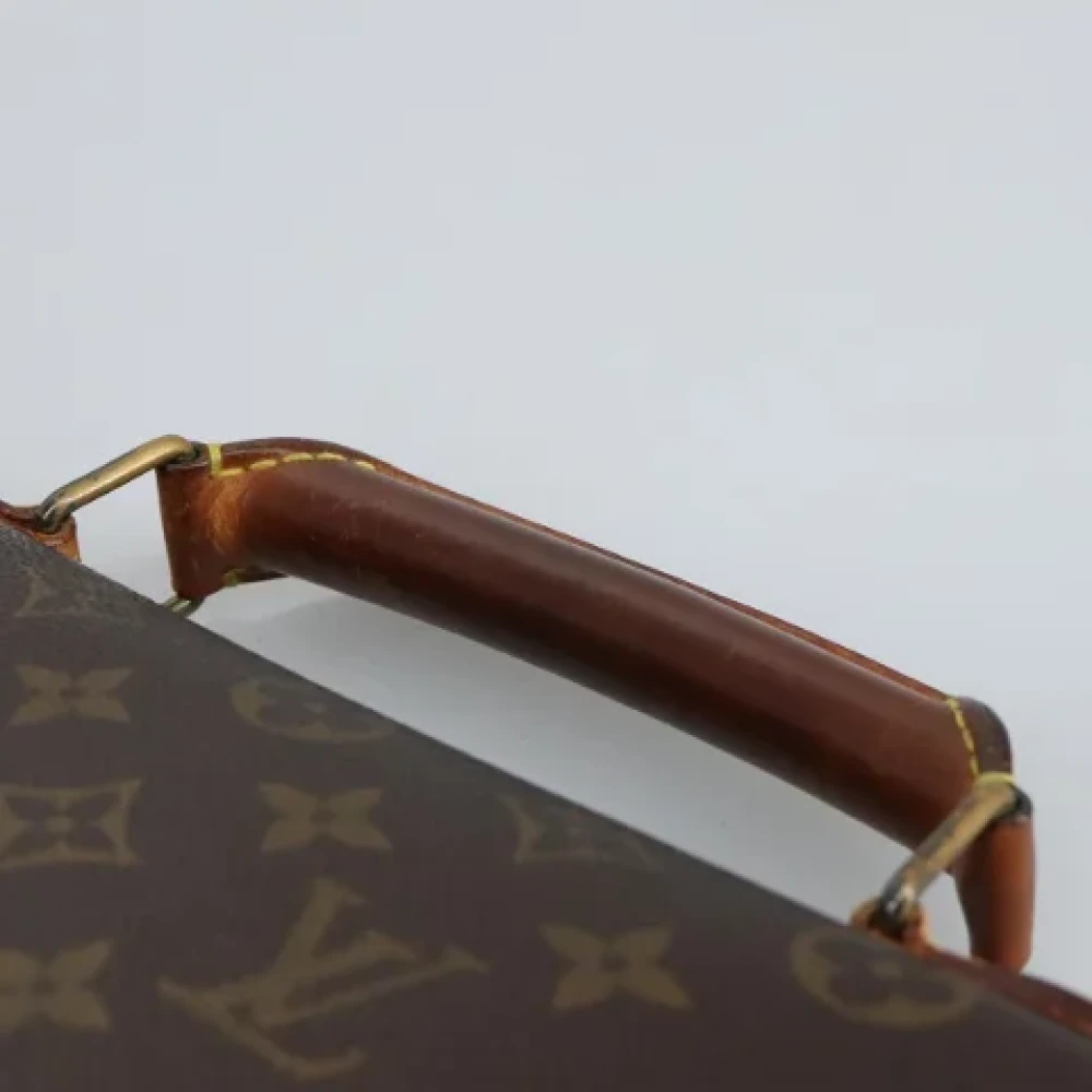 Louis Vuitton Vintage Pre-owned Canvas briefcases Brown Dames