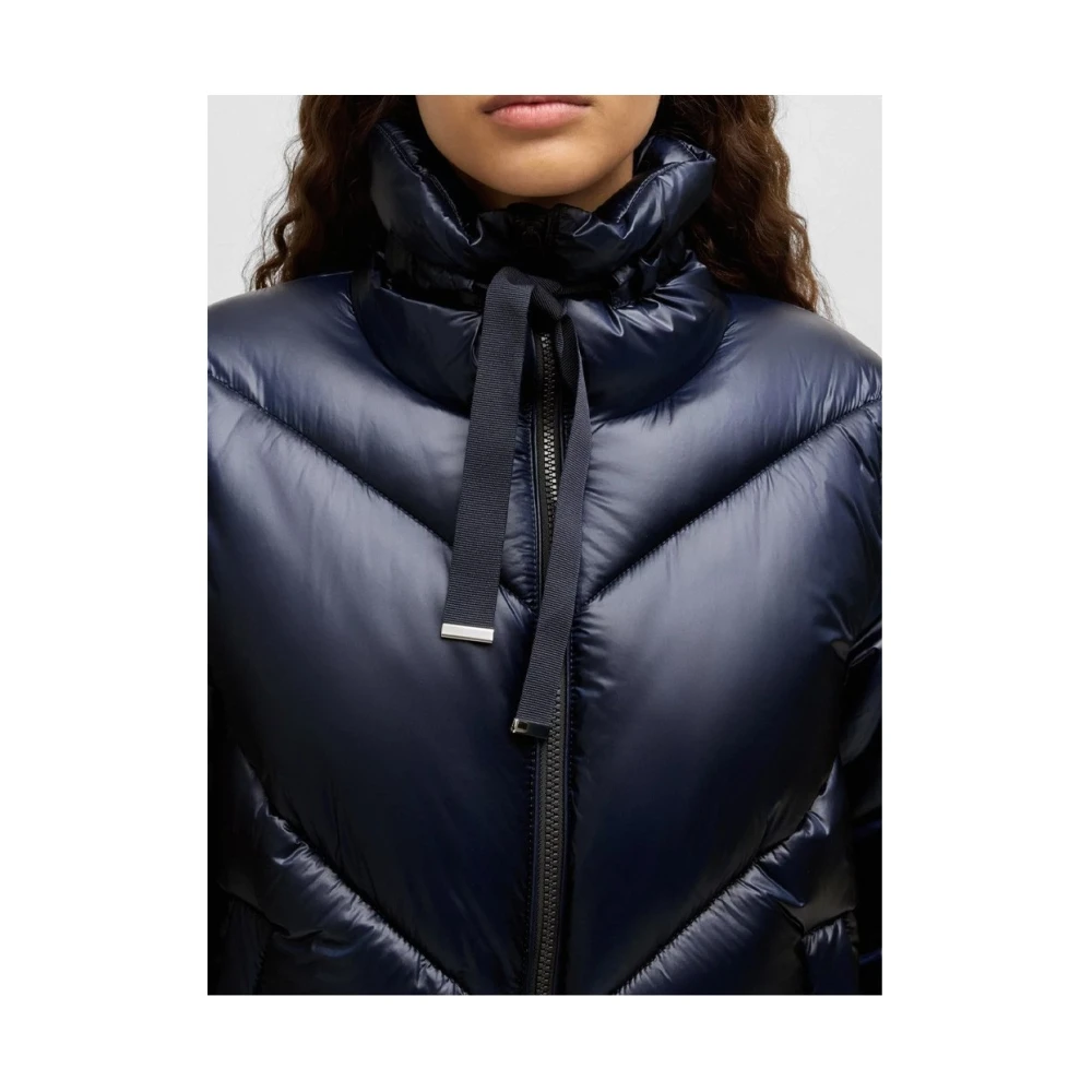 Hugo Boss Stijlvolle Jas voor Mannen Blue Dames