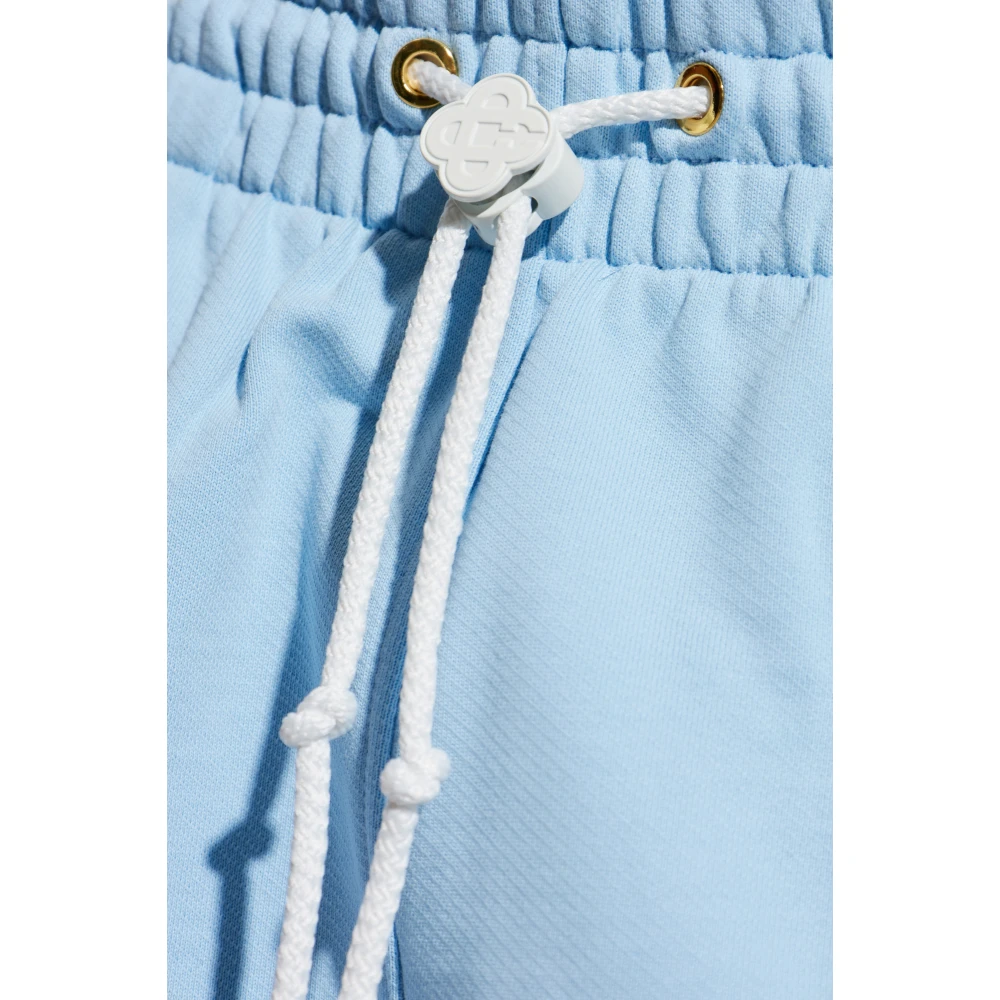 Casablanca Logo shorts Blue Heren