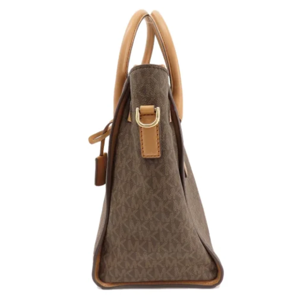 Michael Kors Pre-owned Plastic totes Brown Dames