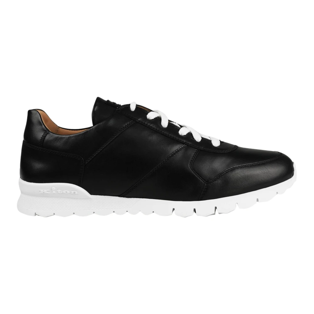 Kiton Sneakers Regular Heren Schoenen Zwart