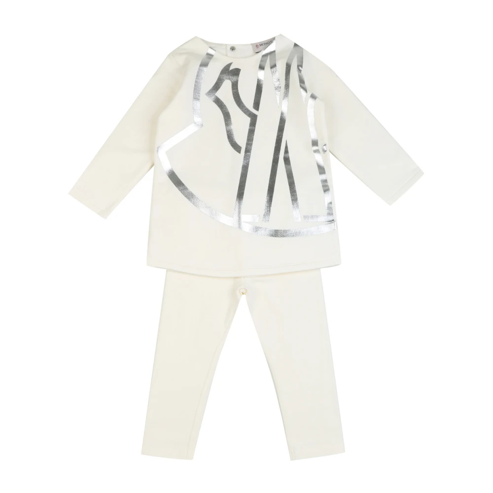 Moncler Kräm Kids Klänningsset White, Pojke