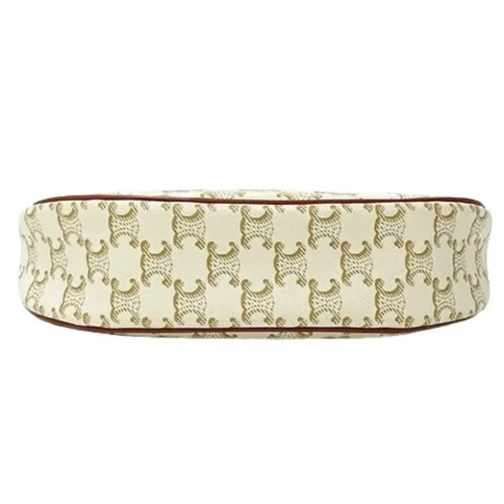Celine Vintage Pre-owned Fabric celine-bags White Dames