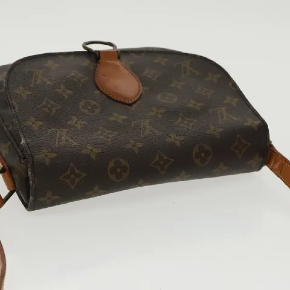 Louis Vuitton Vintage Pre-owned Canvas shoulder-bags Brown Dames