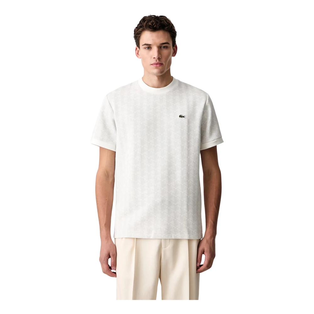 Lacoste Uomo Grigio Top, M, New, - Immagine 3